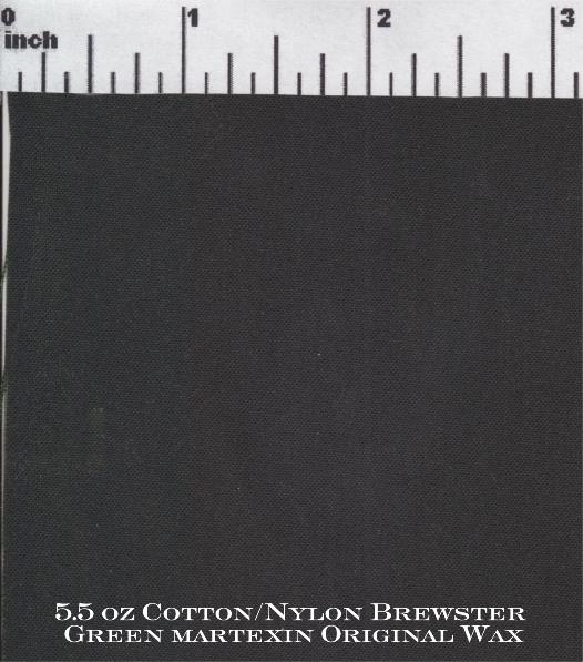 Brewster Green 5.5 oz Cotton/Nylon Martexin Original Wax