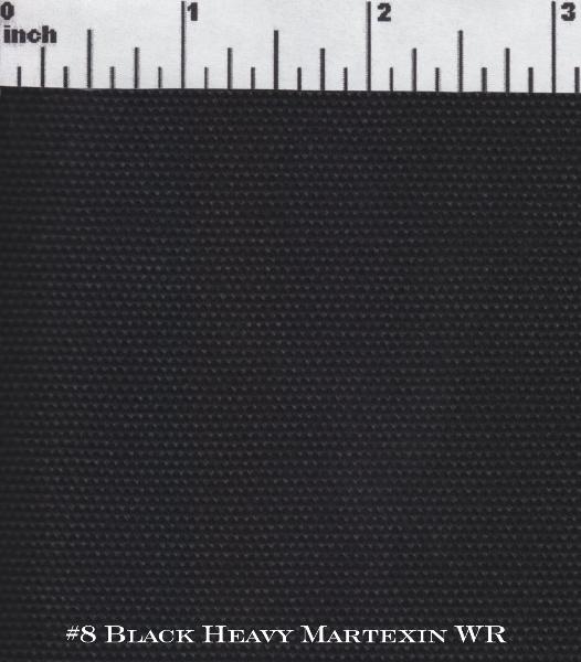 Black Heavy Martexin Water Repellent #8 Duck