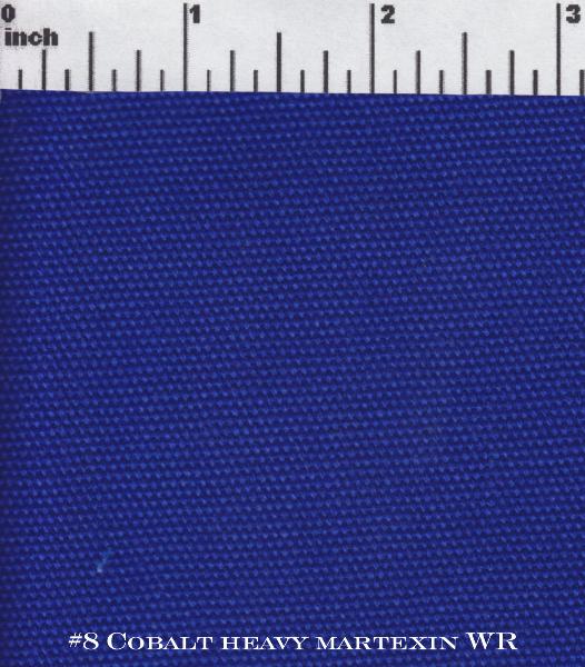 Cobalt Heavy Martexin Water Repellent #8 Duck